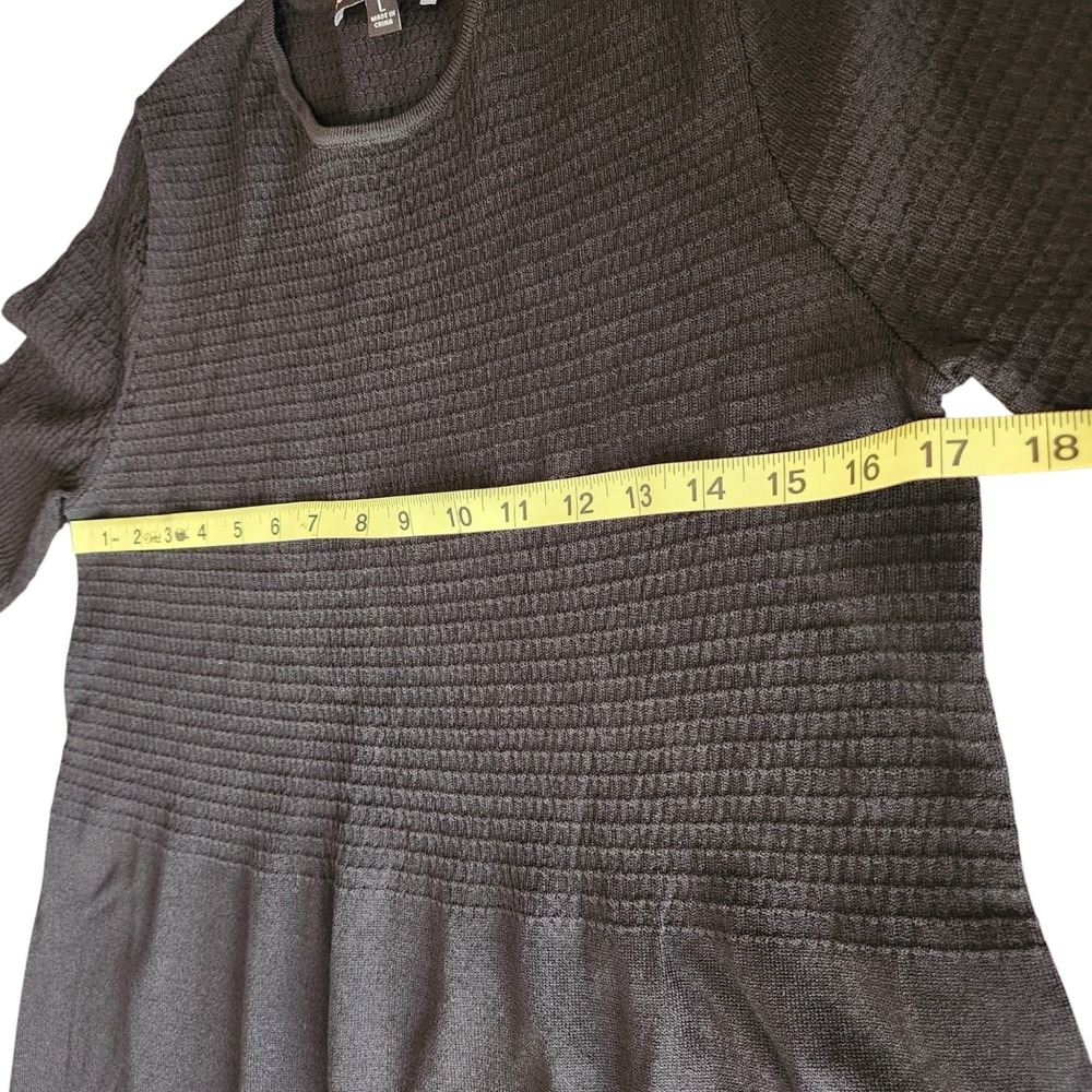 Tuckernuck Pomander Place Lennox Double Knit Maxi Dress Size Large Black - Picture 8 of 12